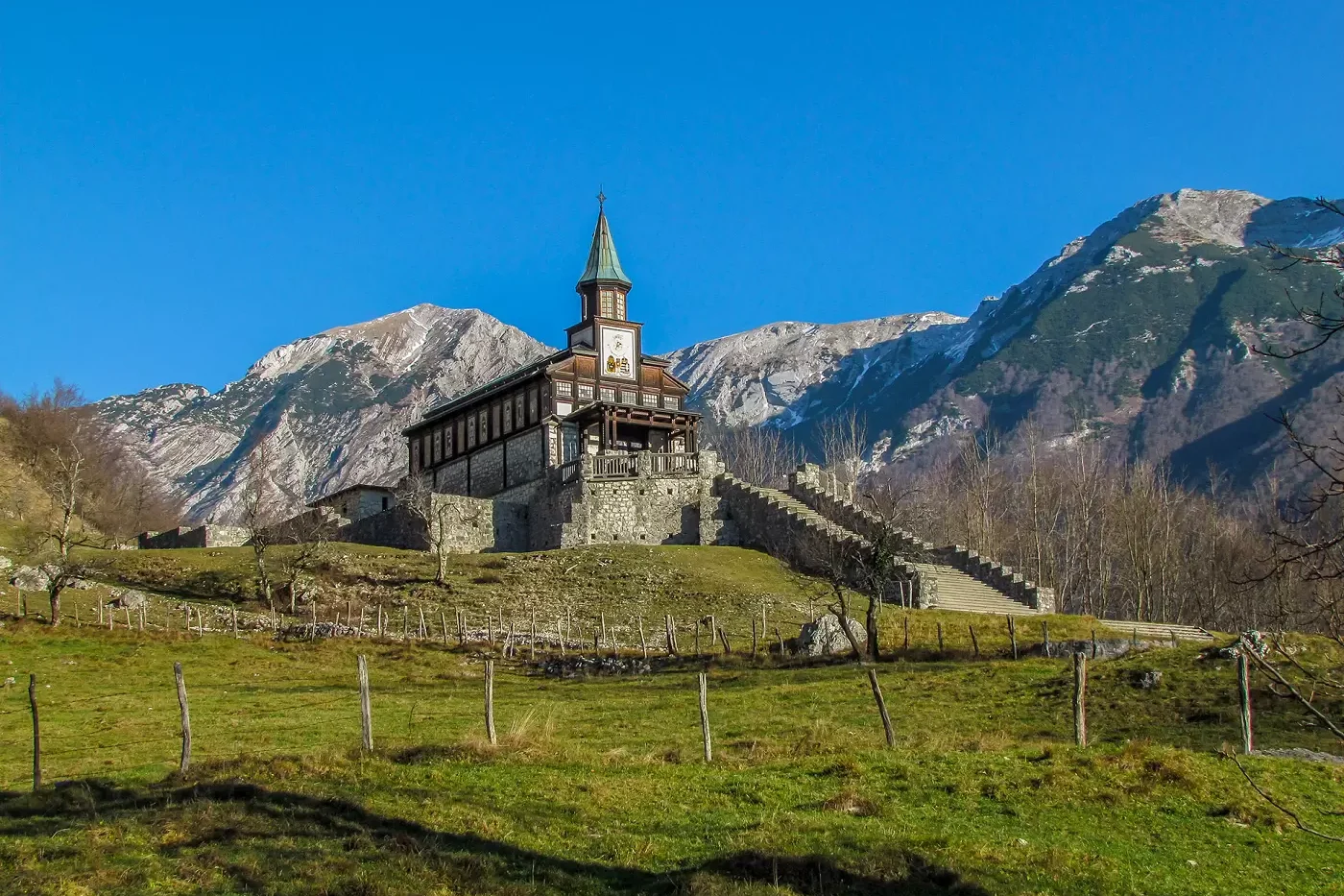 Memorial Church of the Holy Spirit in Javorca